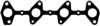 ELRING 197.010 Gasket, exhaust manifold